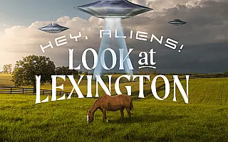 Capital mundial do cavalo, Lexington agora quer atrair alienígenas