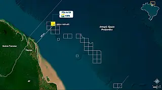 Petrobras encontra hidrocarbonetos a 175 km da costa do Amapá