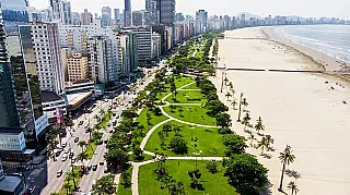 63,4% dos 418.608 habitantes de Santos moram em apartamentos