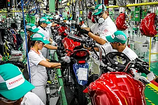 Em 2024, 1.748.317 novas motocicletas chegaram às ruas