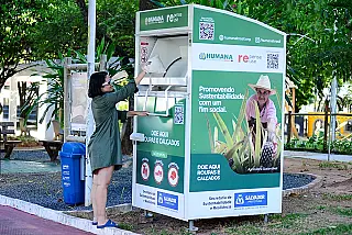 Cada residência descarta 44 quilos de roupas e calçados por ano