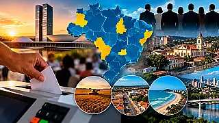 Brasil elege presidente, 6 governadores e 7 prefeitos, além de mudanças territoriais em 6 municípios
