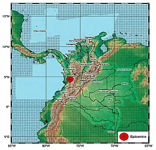 Terremoto de 7,4 Mw foi o maior do século XXI na Colômbia