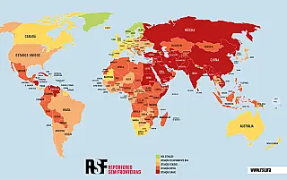 Brasil ocupa o 82º lugar no ranking de liberdade de imprensa