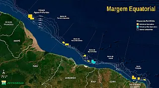 Reservas da Margem Equatorial são estimadas em 30 bilhões de barris de petróleo